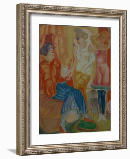 Women, 1916-Boris Dmitryevich Grigoriev-Framed Giclee Print