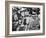 Women, All Wearing Hats, Sitting Outside at Republican Rally, Dexter, Maine-Alfred Eisenstaedt-Framed Photographic Print