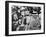 Women, All Wearing Hats, Sitting Outside at Republican Rally, Dexter, Maine-Alfred Eisenstaedt-Framed Photographic Print