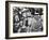 Women, All Wearing Hats, Sitting Outside at Republican Rally, Dexter, Maine-Alfred Eisenstaedt-Framed Photographic Print