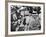 Women, All Wearing Hats, Sitting Outside at Republican Rally, Dexter, Maine-Alfred Eisenstaedt-Framed Photographic Print