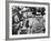 Women, All Wearing Hats, Sitting Outside at Republican Rally, Dexter, Maine-Alfred Eisenstaedt-Framed Photographic Print