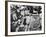 Women, All Wearing Hats, Sitting Outside at Republican Rally, Dexter, Maine-Alfred Eisenstaedt-Framed Photographic Print