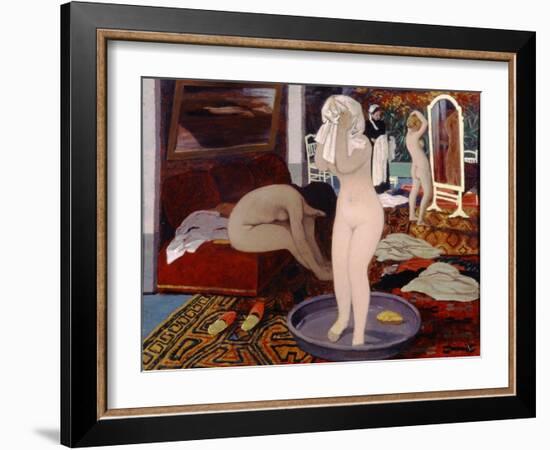 Women at their Toilet, 1897-Félix Vallotton-Framed Giclee Print