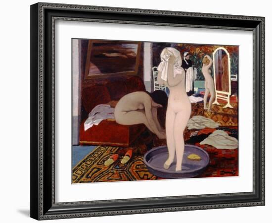 Women at their Toilet, 1897-Félix Vallotton-Framed Giclee Print