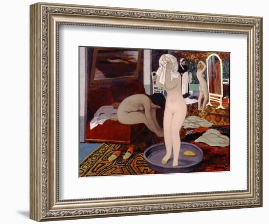 Women at their Toilet, 1897-Félix Vallotton-Framed Giclee Print