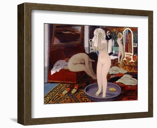 Women at their Toilet, 1897-Félix Vallotton-Framed Giclee Print