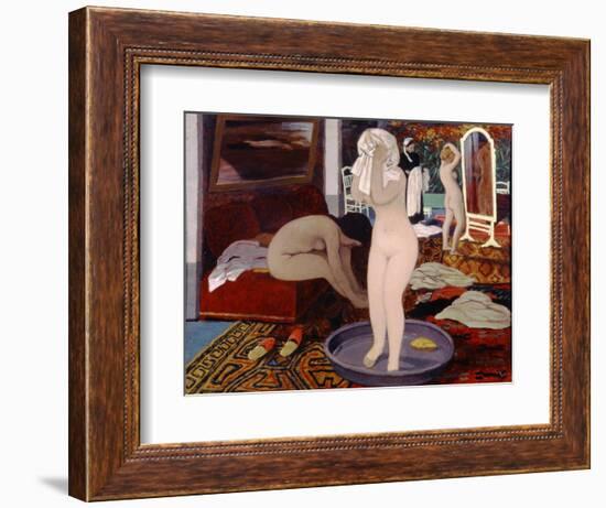 Women at their Toilet, 1897-Félix Vallotton-Framed Giclee Print