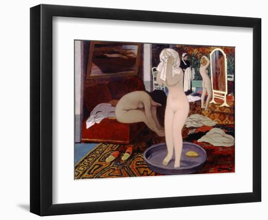 Women at their Toilet, 1897-Félix Vallotton-Framed Giclee Print