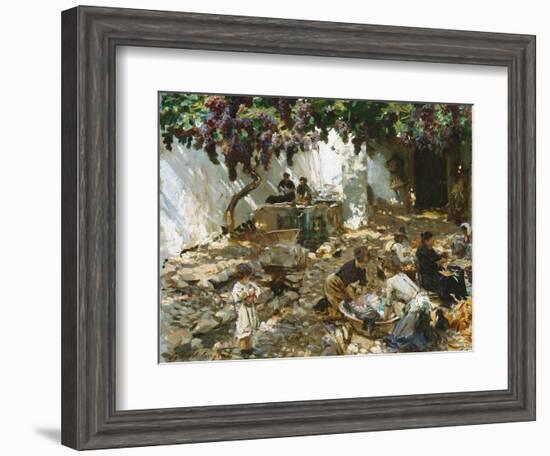 Women at Work-John Singer Sargent-Framed Giclee Print