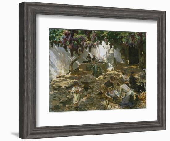 Women at Work-John Singer Sargent-Framed Giclee Print