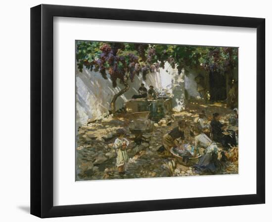 Women at Work-John Singer Sargent-Framed Giclee Print