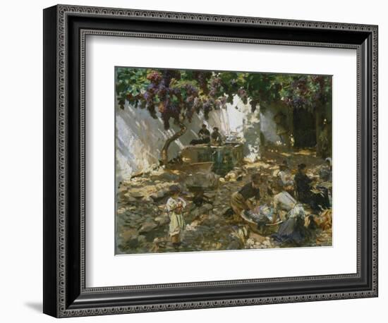 Women at Work-John Singer Sargent-Framed Giclee Print