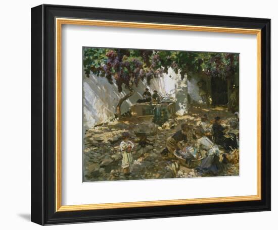 Women at Work-John Singer Sargent-Framed Giclee Print