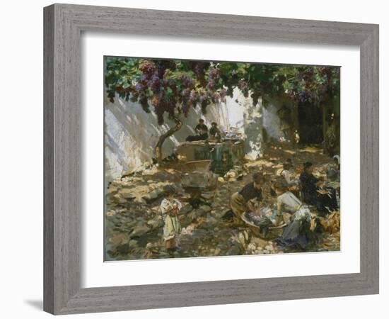 Women at Work-John Singer Sargent-Framed Giclee Print