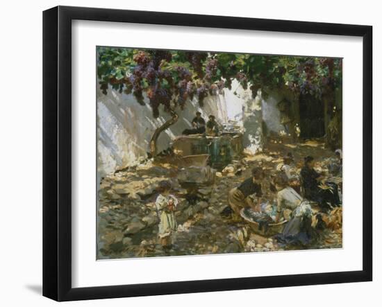 Women at Work-John Singer Sargent-Framed Giclee Print