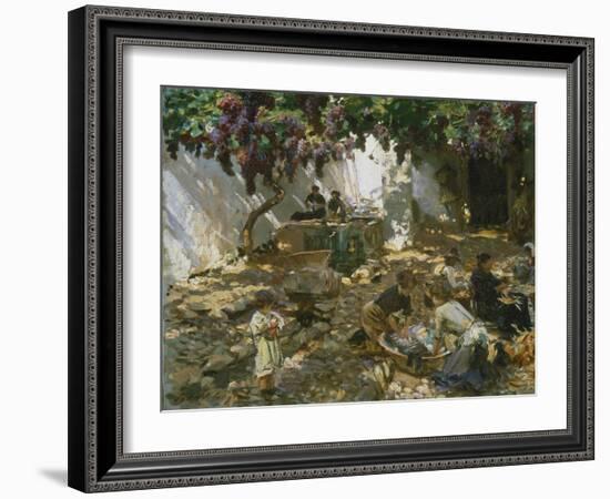 Women at Work-John Singer Sargent-Framed Giclee Print