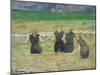 Women Bathing by Paul Gauguin-Jean Gauguin-Mounted Giclee Print