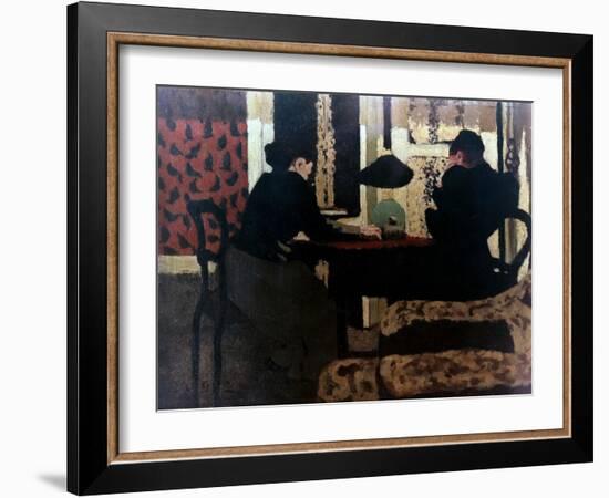 Women by Lamplight, 1892-Edouard Vuillard-Framed Giclee Print