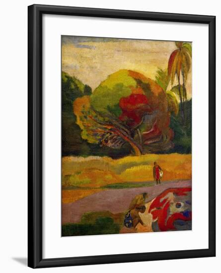 Women by the River, 1892-Paul Gauguin-Framed Giclee Print