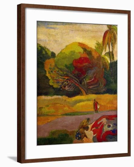 Women by the River, 1892-Paul Gauguin-Framed Giclee Print