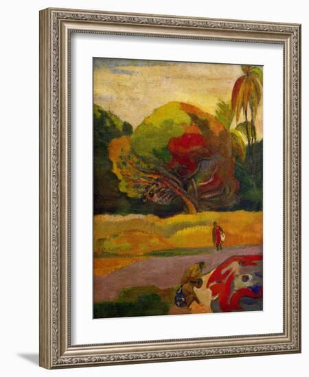 Women by the River, 1892-Paul Gauguin-Framed Giclee Print