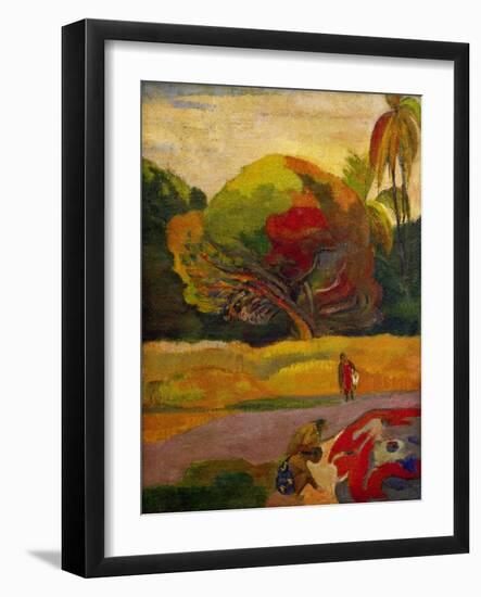 Women by the River, 1892-Paul Gauguin-Framed Giclee Print