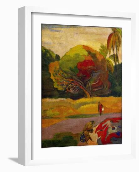 Women by the River, 1892-Paul Gauguin-Framed Giclee Print