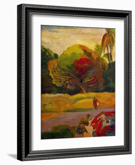 Women by the River, 1892-Paul Gauguin-Framed Giclee Print