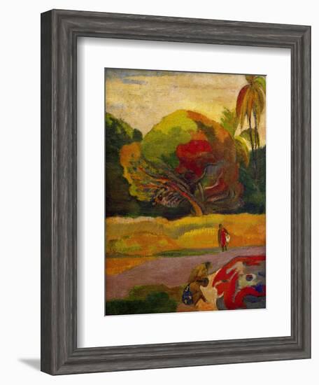 Women by the River, 1892-Paul Gauguin-Framed Giclee Print