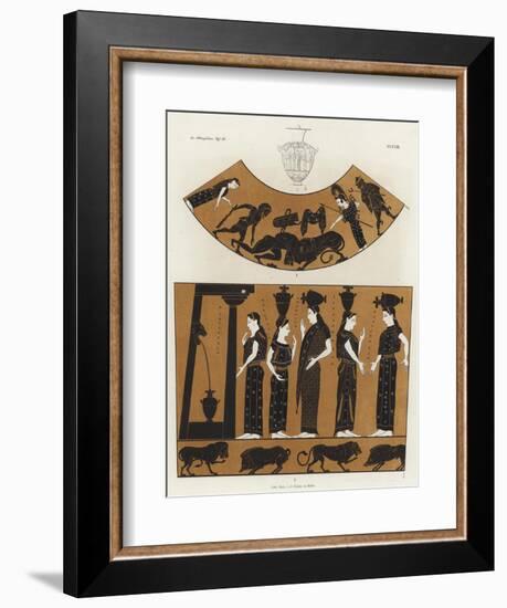 Women Carrying Hydria-null-Framed Giclee Print
