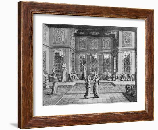 Women Dancing in the Harem-William Hogarth-Framed Giclee Print