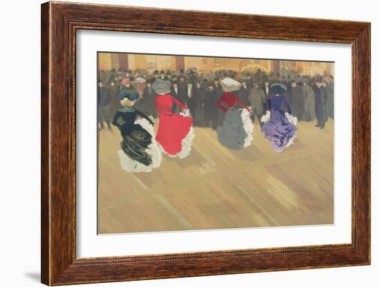 Women Dancing the Can-Can-Louis Abel-Truchet-Framed Giclee Print