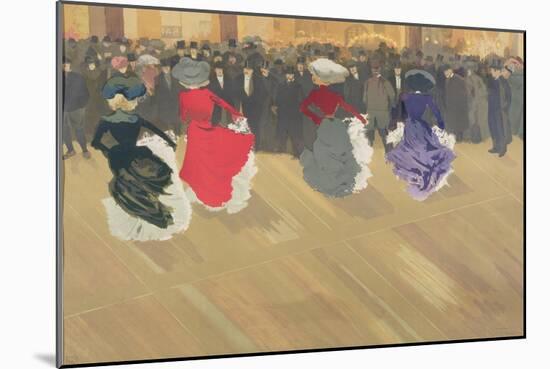 Women Dancing the Can-Can-Louis Abel-Truchet-Mounted Giclee Print