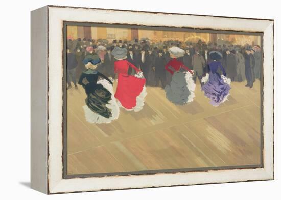 Women Dancing the Can-Can-Louis Abel-Truchet-Framed Premier Image Canvas