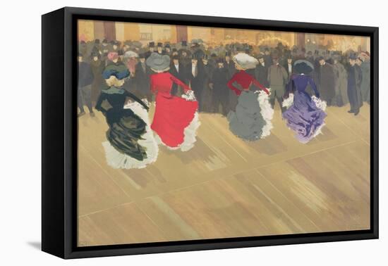 Women Dancing the Can-Can-Louis Abel-Truchet-Framed Premier Image Canvas