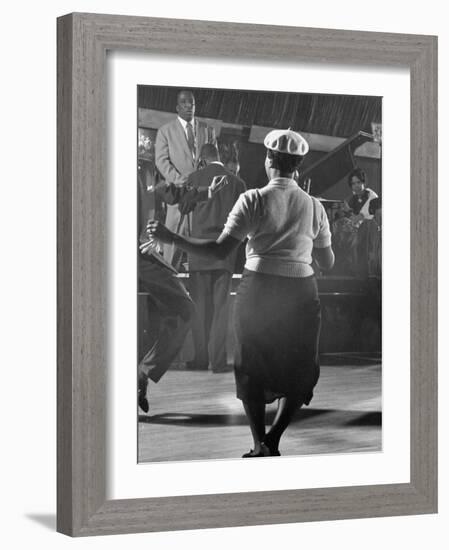 Women Dancing the Mambo, Newest Dance Craze-Yale Joel-Framed Photographic Print