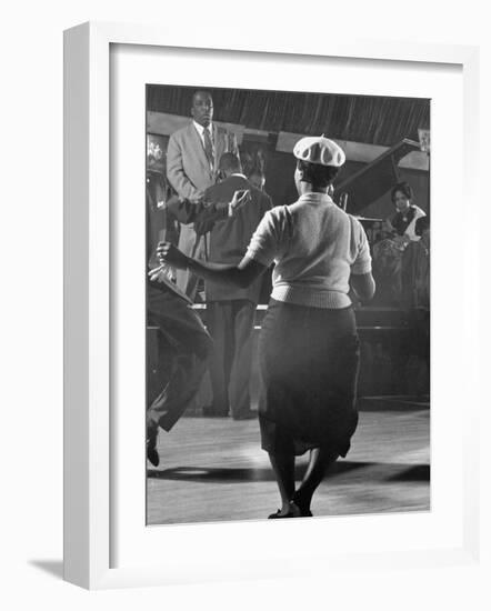 Women Dancing the Mambo, Newest Dance Craze-Yale Joel-Framed Photographic Print