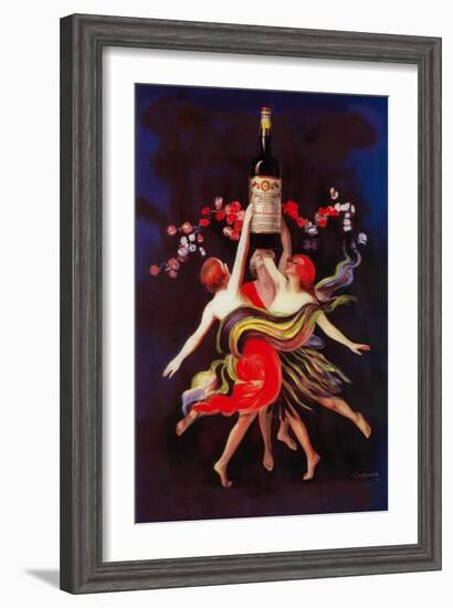 Women Dancing with Wine-Lantern Press-Framed Art Print