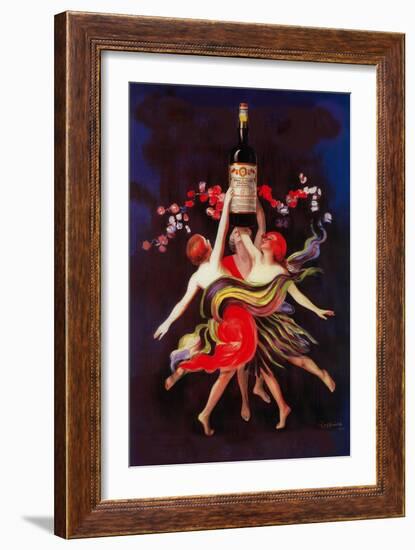 Women Dancing with Wine-Lantern Press-Framed Art Print