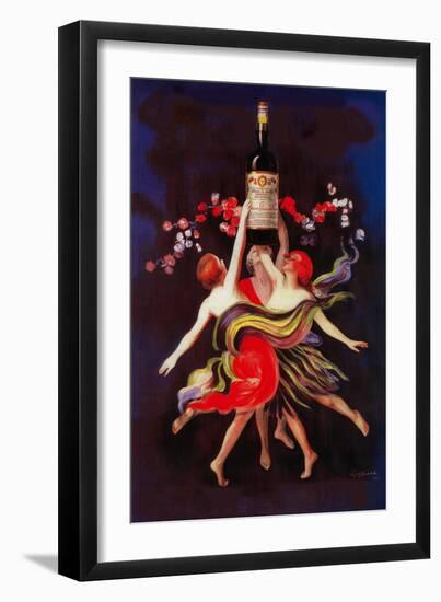Women Dancing with Wine-Lantern Press-Framed Art Print