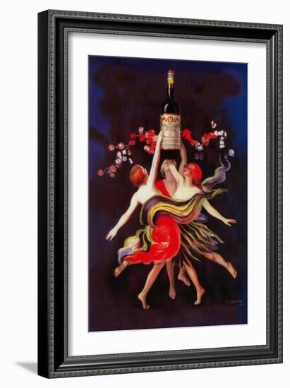 Women Dancing with Wine-Lantern Press-Framed Art Print