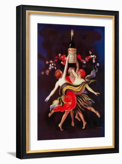 Women Dancing with Wine-Lantern Press-Framed Art Print