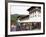 Women Entering Temple for Buddhist Festival (Tsechu), Trashi Chhoe Dzong, Thimphu, Bhutan, Asia-Angelo Cavalli-Framed Photographic Print