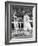 Women Finalist of Wimbledon Tennis Championship : Miss Froy and Suzanne Lenglen (L) in 1925-null-Framed Photo