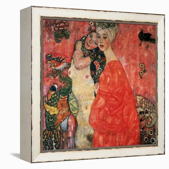 Women Friends, 1916-17 (Destroyed in 1945)-Gustav Klimt-Framed Premier Image Canvas