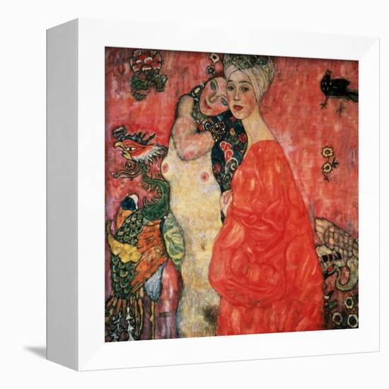 Women Friends, 1916-17 (Destroyed in 1945)-Gustav Klimt-Framed Giclee Print