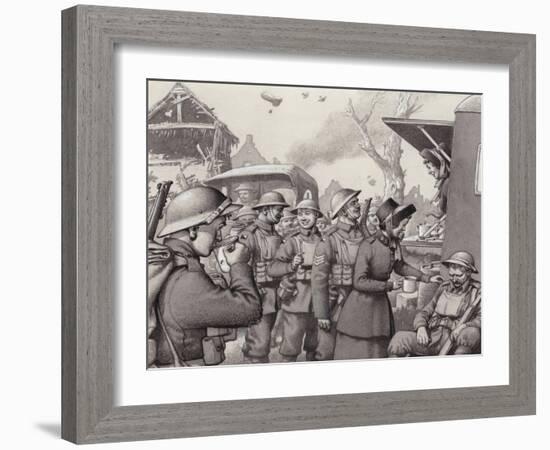 Women from the Salvation Army During the Great War-Pat Nicolle-Framed Giclee Print