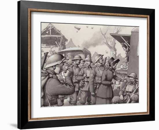 Women from the Salvation Army During the Great War-Pat Nicolle-Framed Giclee Print