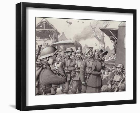 Women from the Salvation Army During the Great War-Pat Nicolle-Framed Giclee Print